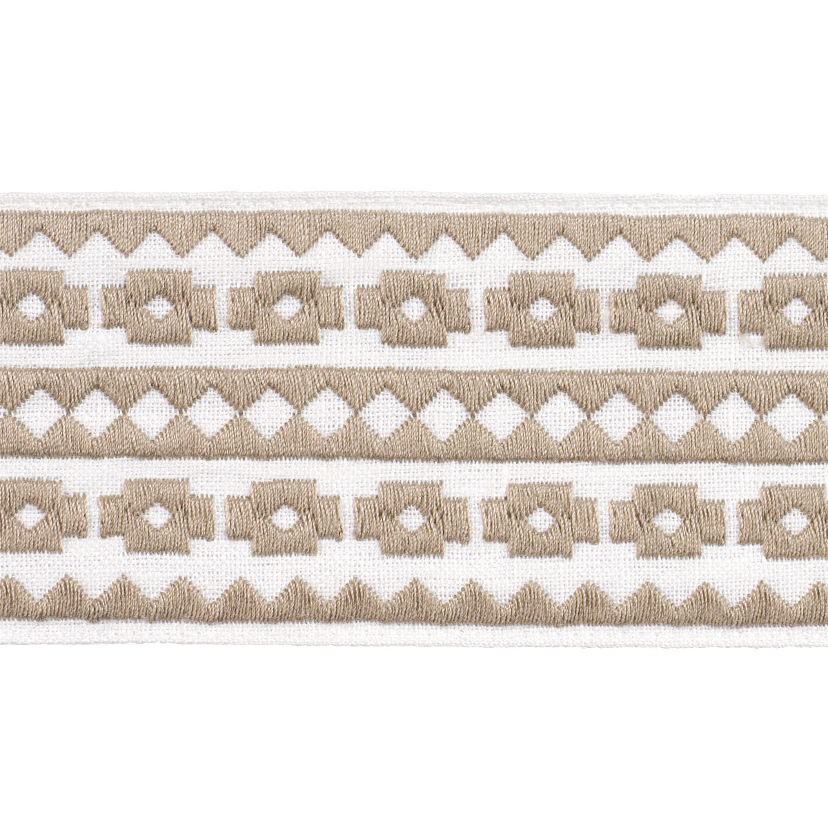 Sample - 79922 | Talitha Tape, Birch - Schumacher Trim