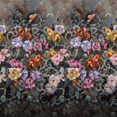 Sample - Pdg1153/02 | Tapestry Flower - Designer Guild Wallpaper