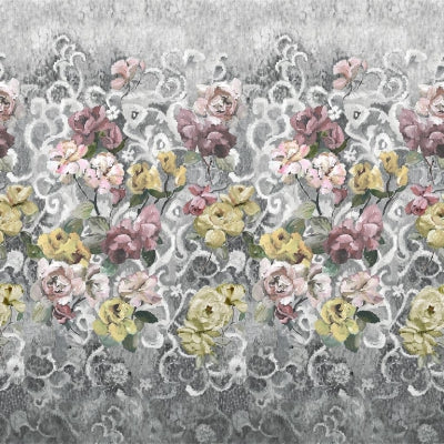 Sample - Pdg1153/04 | Tapestry Flower - Designer Guild Wallpaper