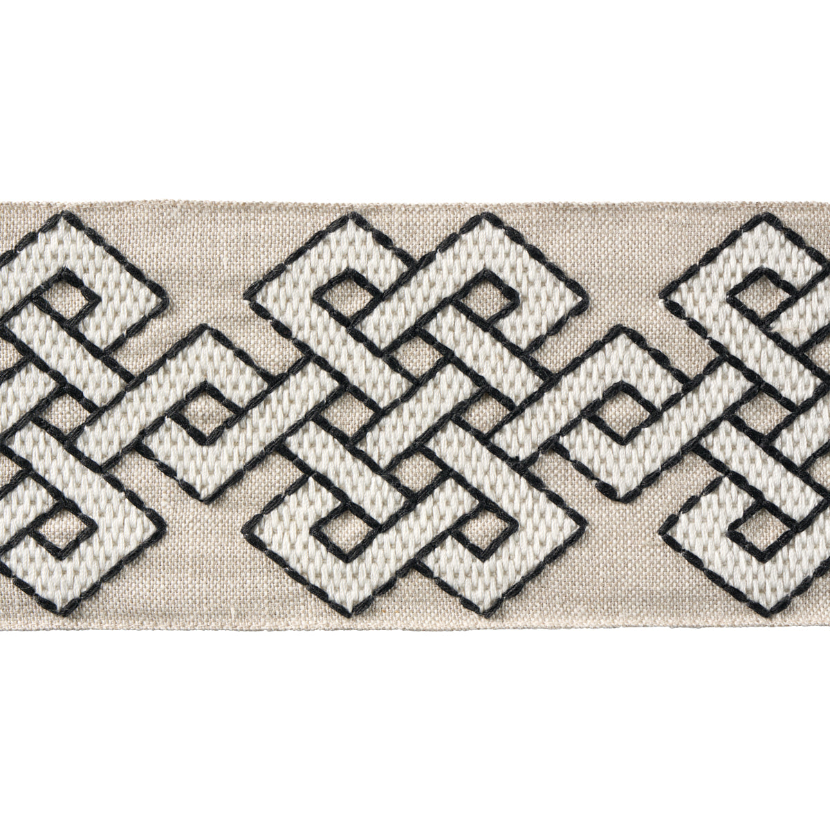 Sample - 77223 | Chesterton Tape, Graphite - Schumacher Trim