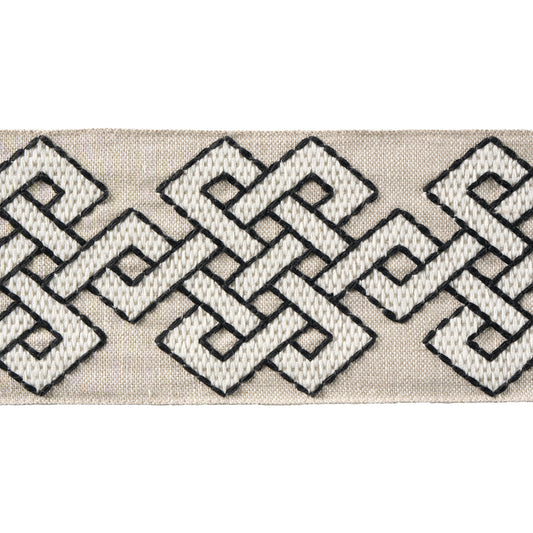 Sample - 77223 | Chesterton Tape, Graphite - Schumacher Trim