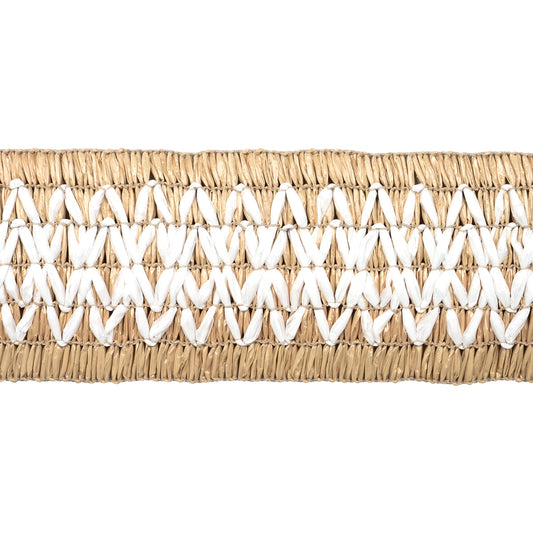 Sample - 83550 | Raphiinae Tape, Natural - Schumacher Trim