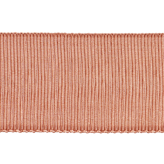 Sample - 83871 | Wide Faille Tape, Peach - Schumacher Trim