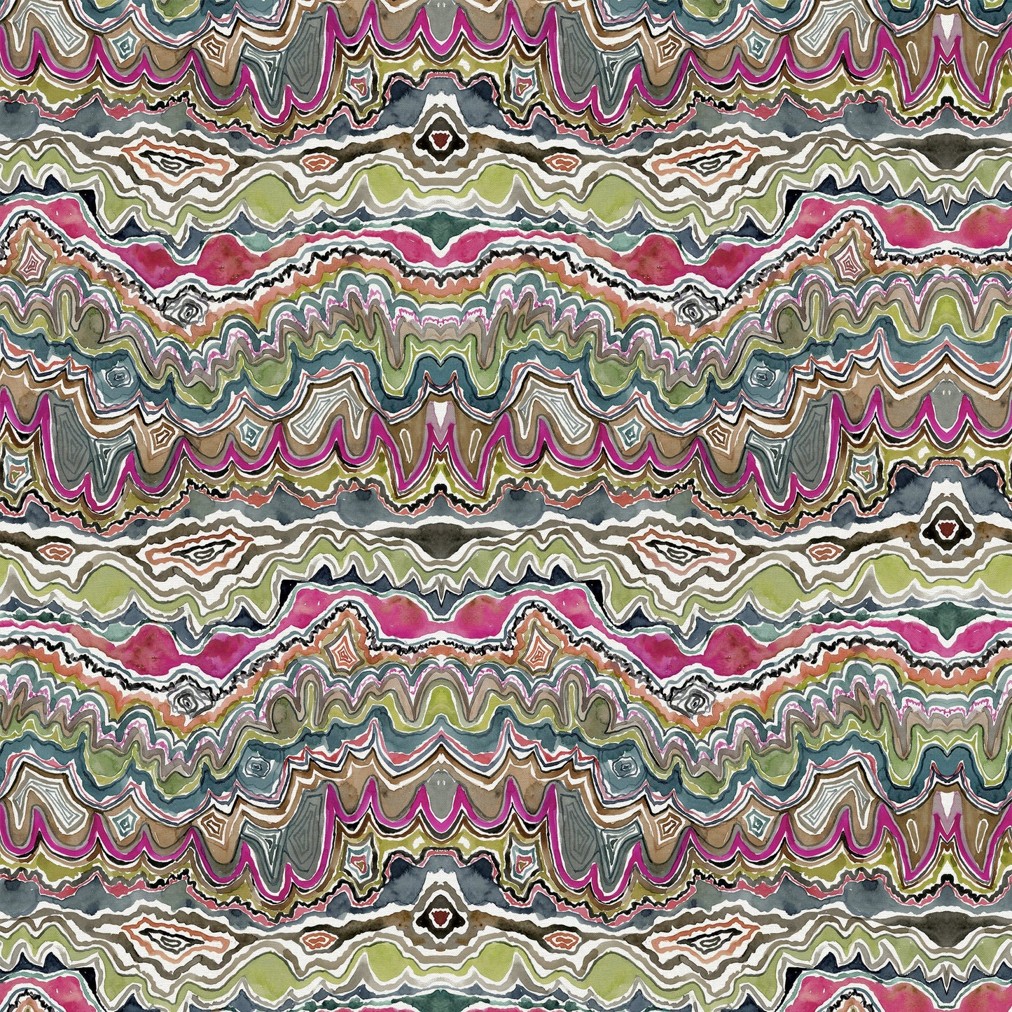 Fabric- Agate in Multi