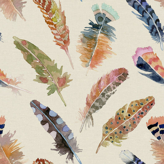 Fabric- Feathers in Neutral