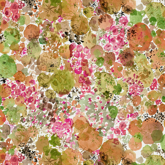 Fabric- Moss in Peach